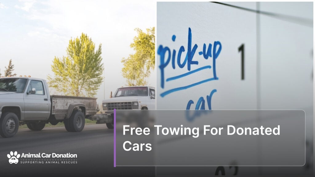 Free Towing For Donated Cars