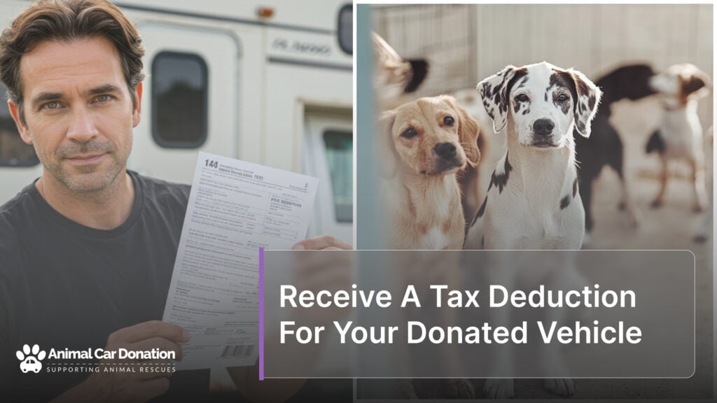 Receive A Tax Deduction For Your Donated Vehicle