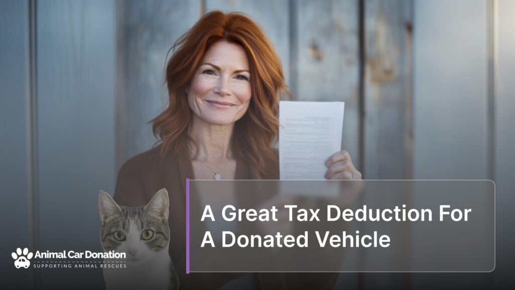 A Great Tax Deduction For A Donated Vehicle