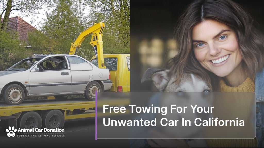 Free Towing For Your Unwanted Car In California