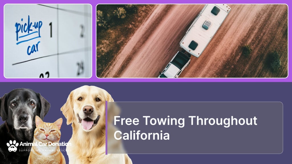 Free Towing Throughout California