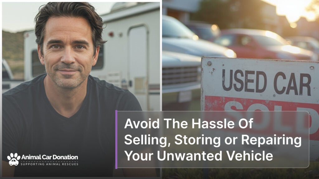 Avoid The Hassle Of Selling, Storing or Repairing Your Unwanted Vehicle