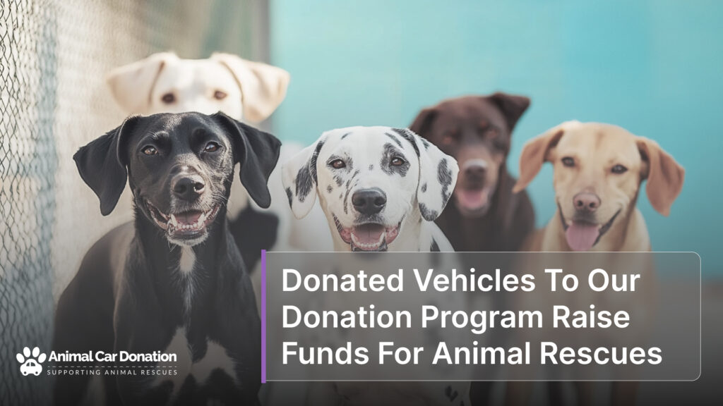 Donated Vehicles To Our Donation Program Raise Funds For Animal Rescues