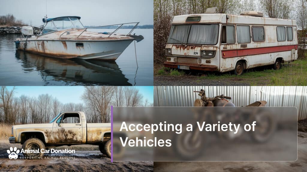 Accepting a Variety of Vehicles