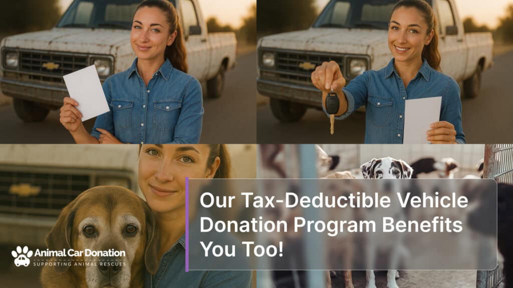 Our Tax-Deductible Vehicle Donation Program Benefits You Too