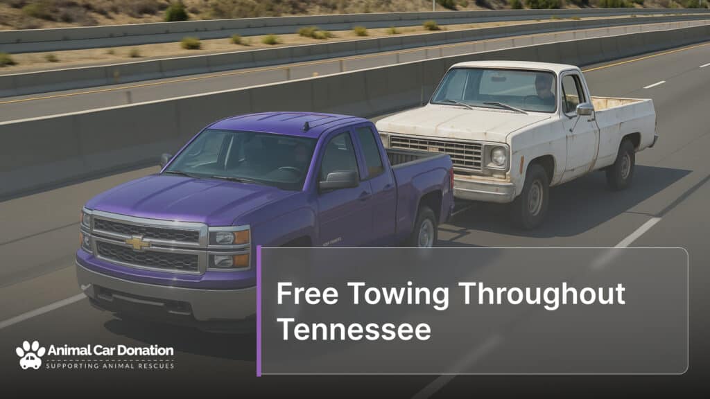 Free Towing Throughout Tennessee