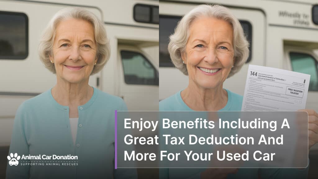 Enjoy Benefits Including A Great Tax Deduction And More For Your Used Car