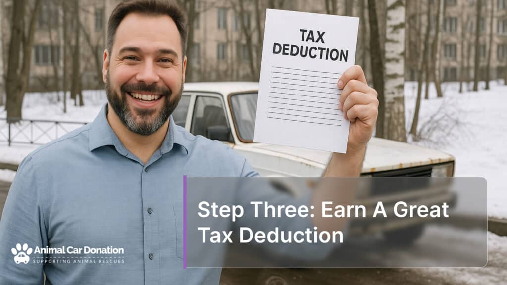 Step Three: Earn A Great Tax Deduction