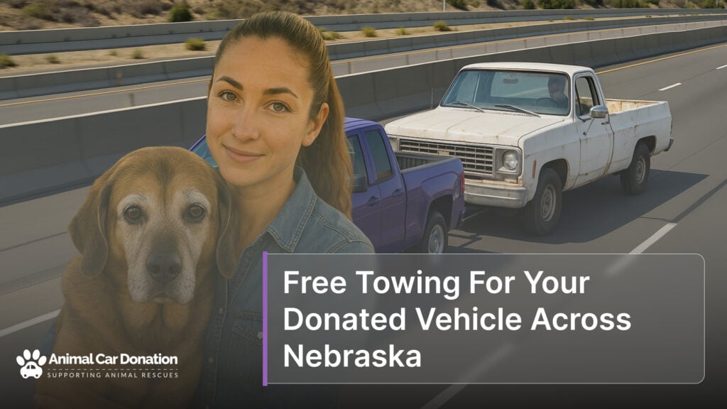 Free Towing For Your Donated Vehicle Across Nebraska
