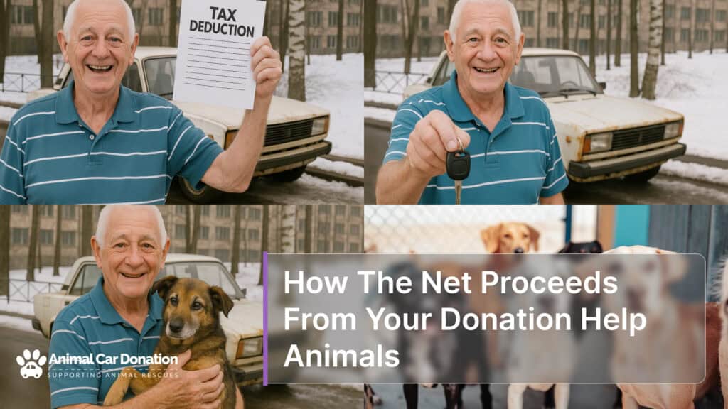 How The Net Proceeds From Your Donation Help Animals
