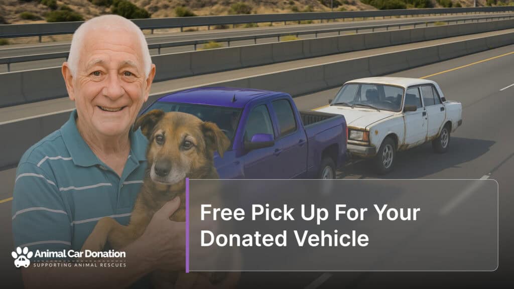 Free Pick Up For Your Donated Vehicle