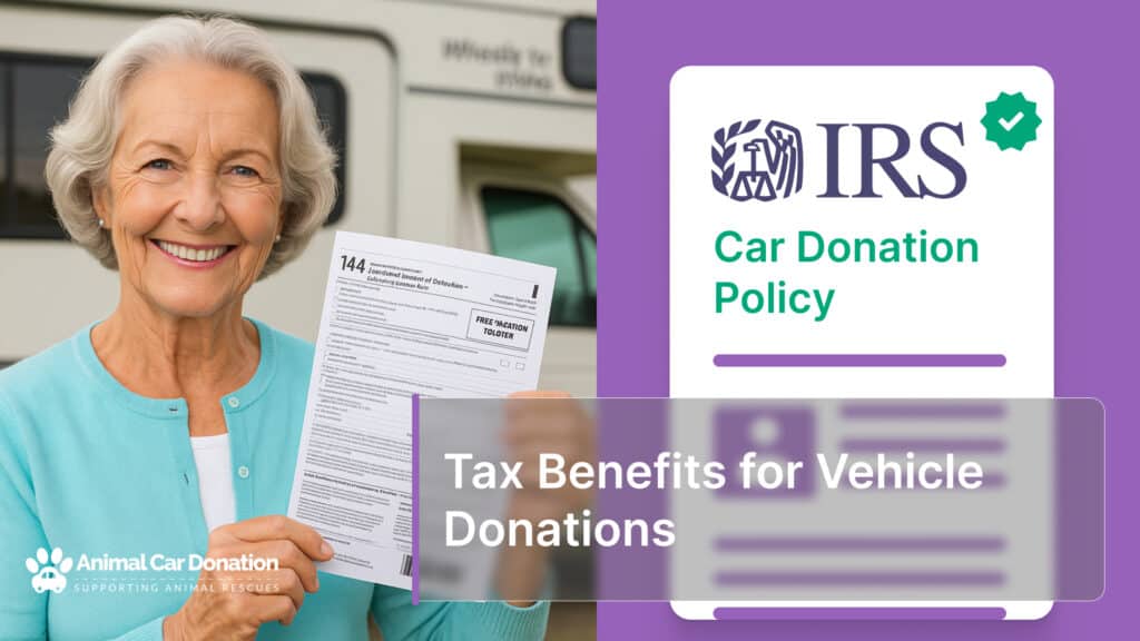 Tax Benefits for Vehicle Donations