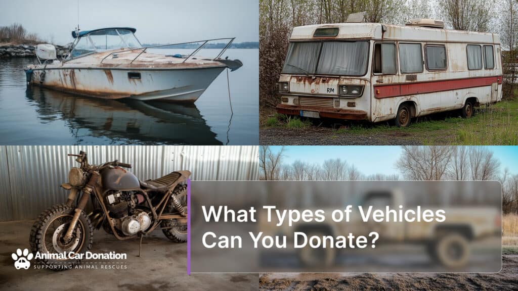 What Types of Vehicles Can You Donate