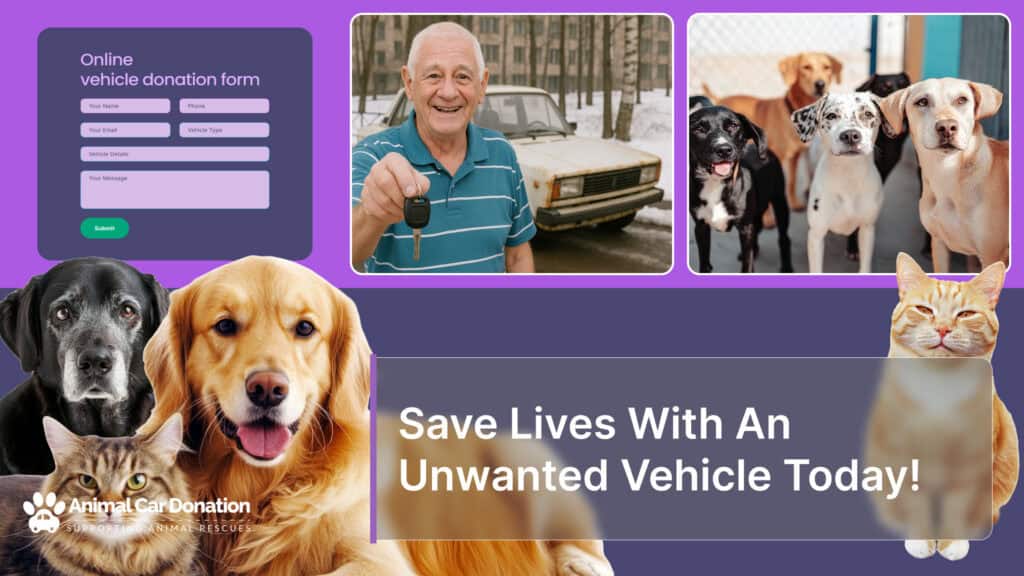 Save Lives With An Unwanted Vehicle Today!
