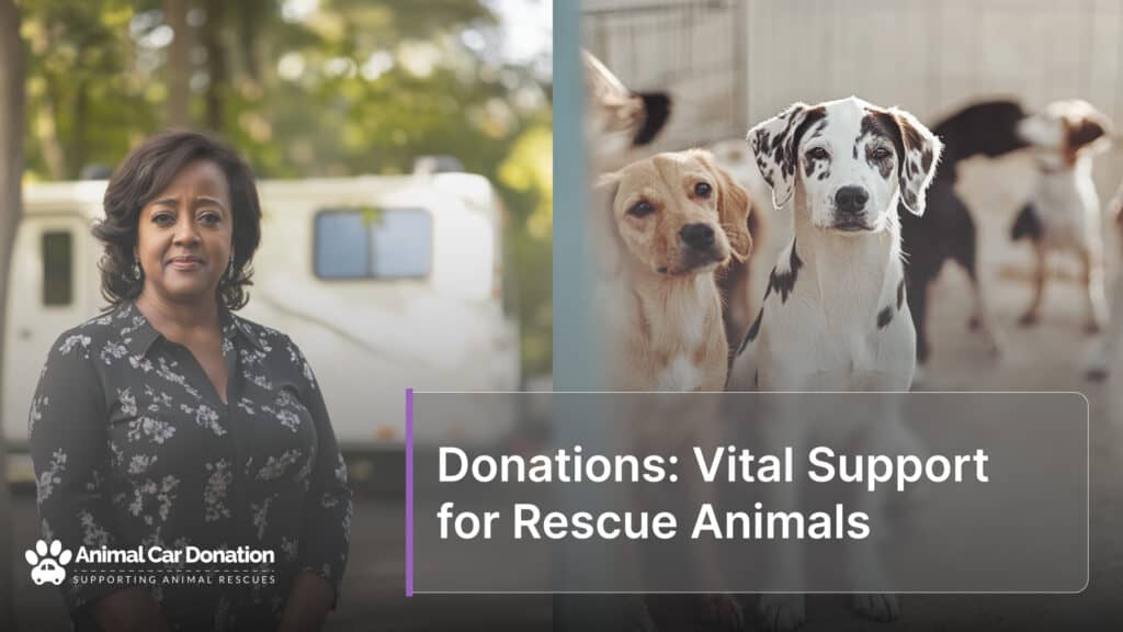 Donations: Vital Support for Rescue Animals