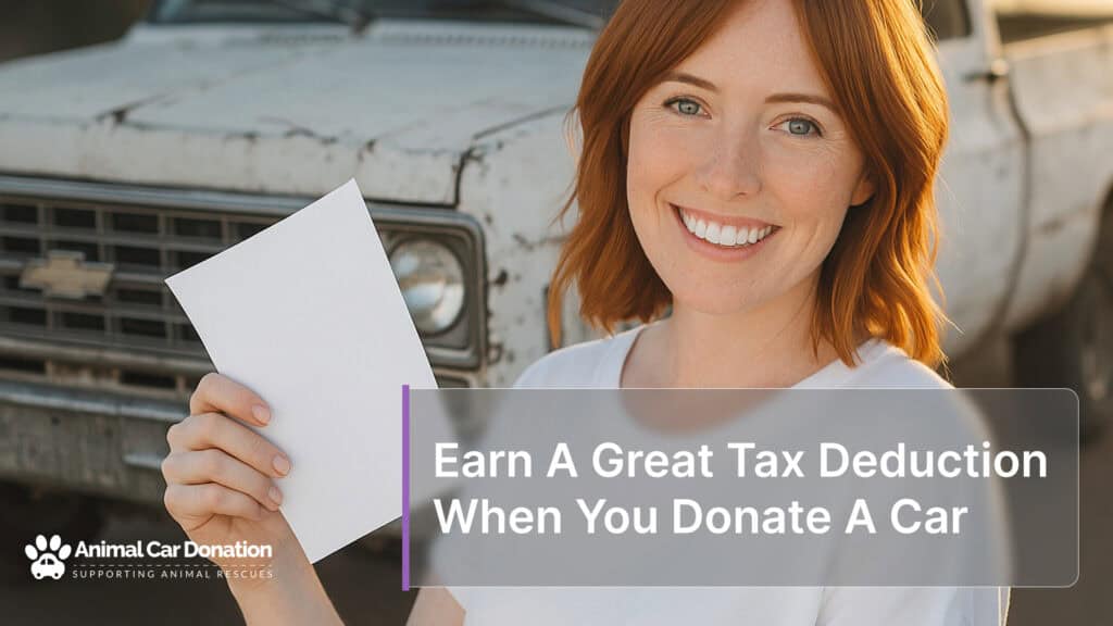 Earn A Great Tax Deduction When You Donate A Car