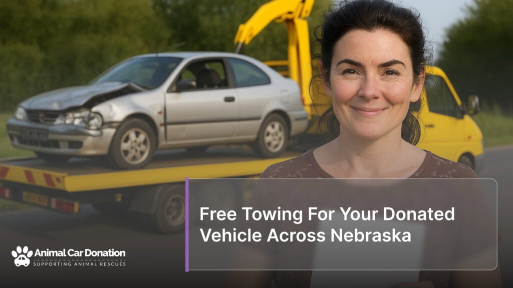 Free Towing For Your Donated Vehicle Across Nebraska