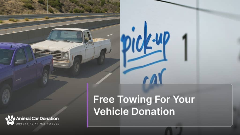 Free Towing For Your Vehicle Donation