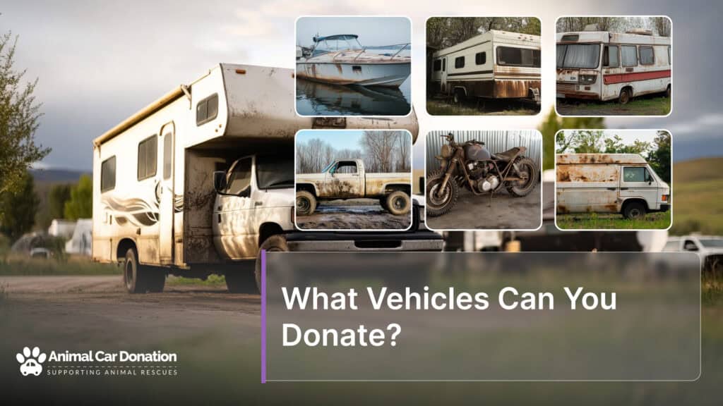 What Vehicles Can You Donate?