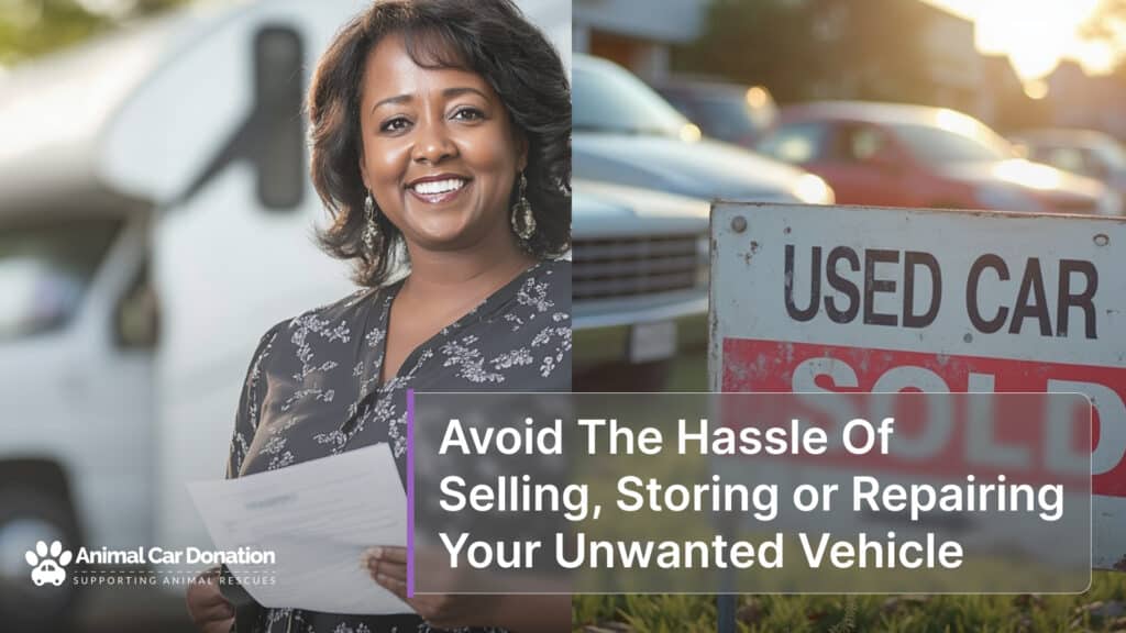 Avoid The Hassle Of Selling, Storing or Repairing Your Unwanted Vehicle