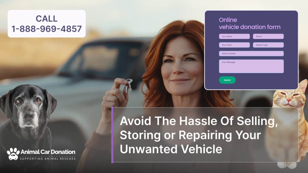 Avoid The Hassle Of Selling, Storing or Repairing Your Unwanted Vehicle