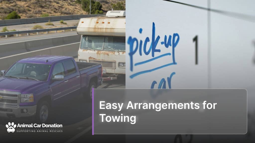 Easy Arrangements for Towing