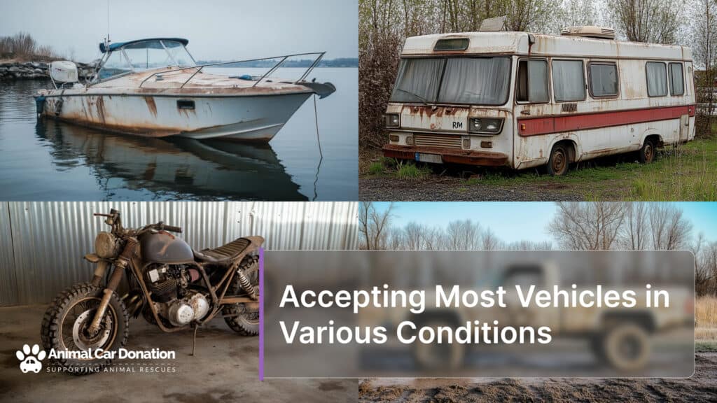 Accepting Most Vehicles in Various Conditions