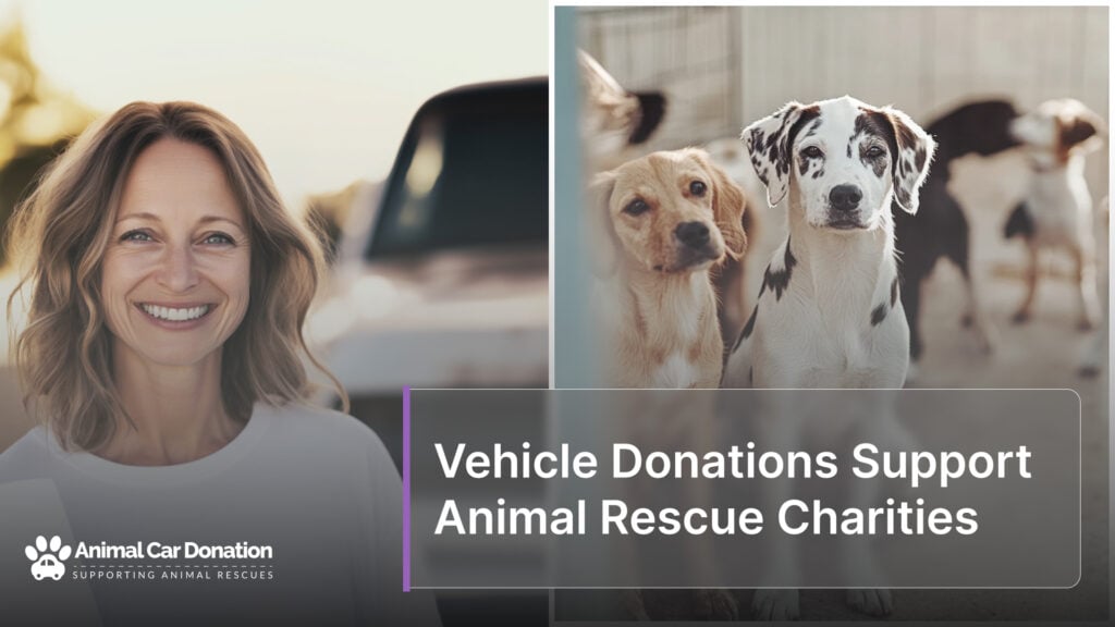 Vehicle Donations Support Animal Rescue Charities