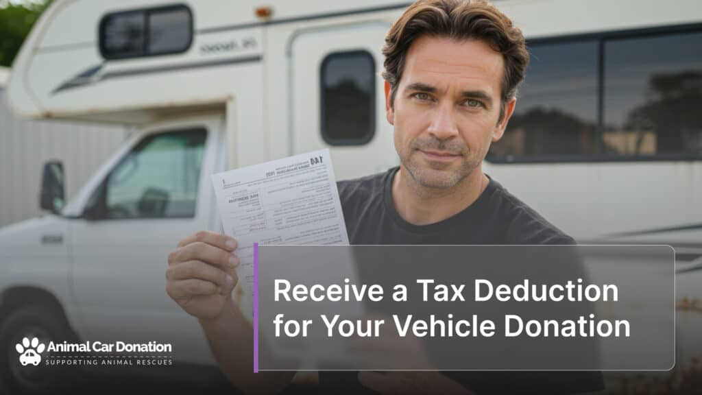 Receive a Tax Deduction for Your Vehicle Donation
