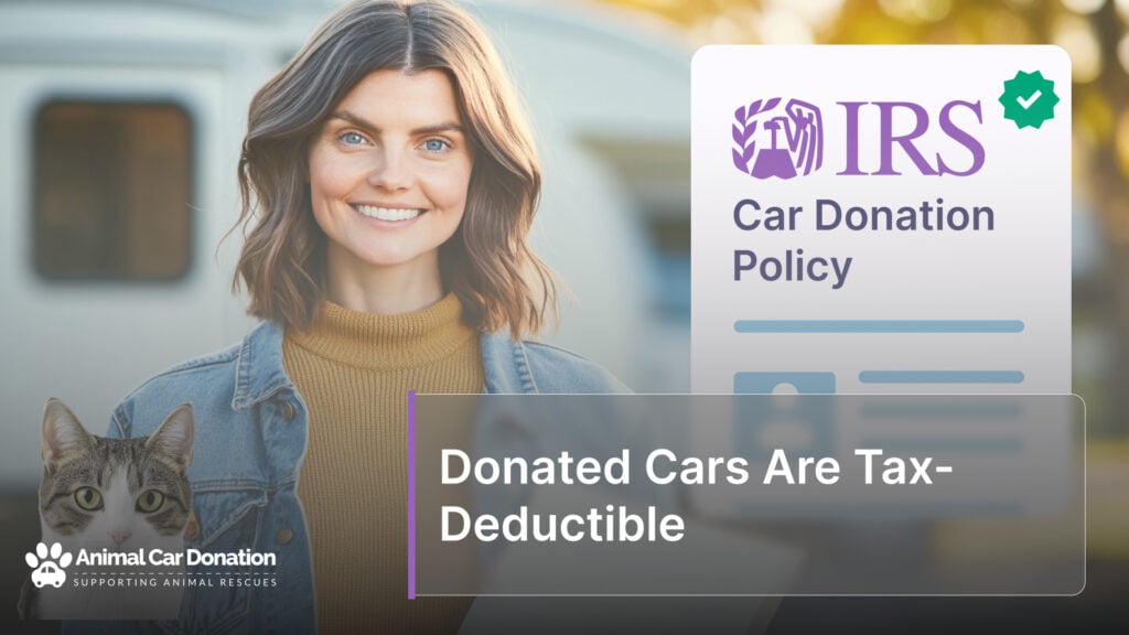 Donated Cars Are Tax-Deductible