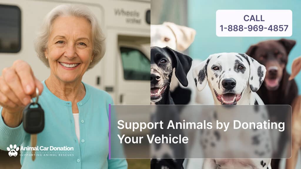 Support Animals by Donating Your Vehicle