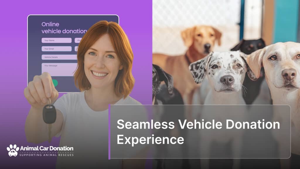 Seamless Vehicle Donation Experience