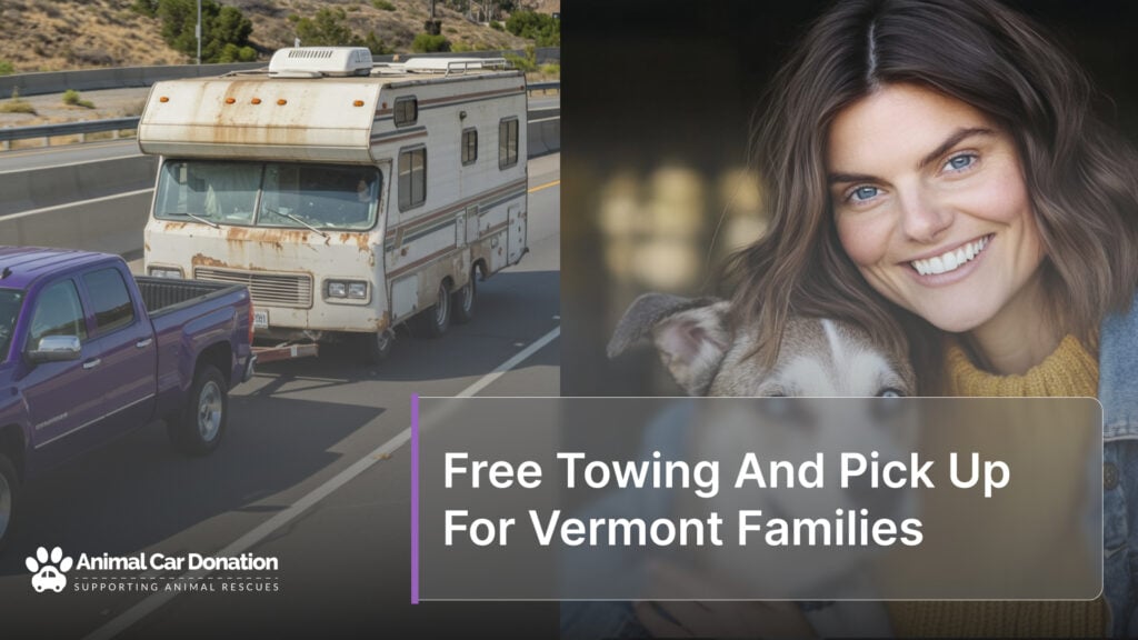 Free Towing And Pick Up For Vermont Families