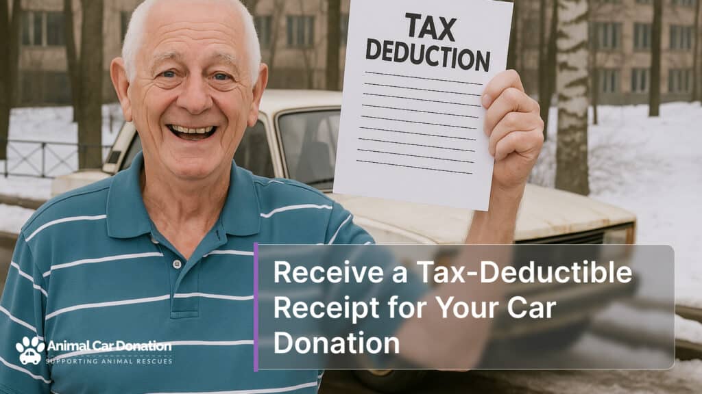 Receive a Tax-Deductible Receipt for Your Car Donation