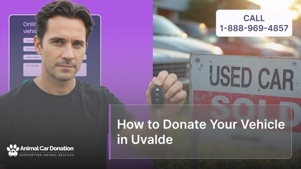 How to Donate Your Vehicle in Uvalde