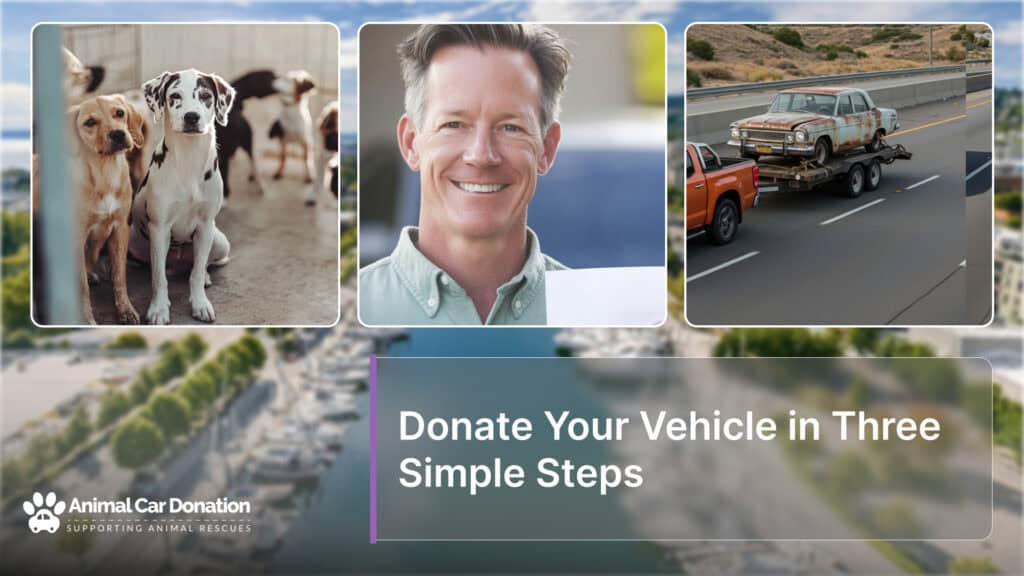 Donate Your Vehicle in Three Simple Steps