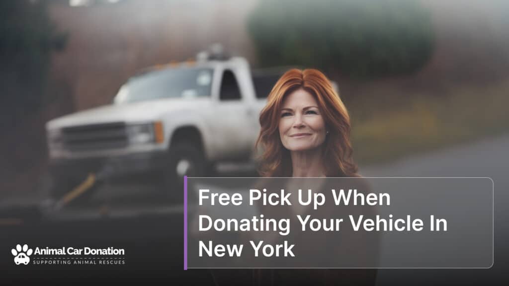 Free Pick Up When Donating Your Vehicle In New York