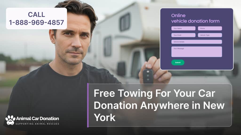 Free Towing For Your Car Donation Anywhere in New York