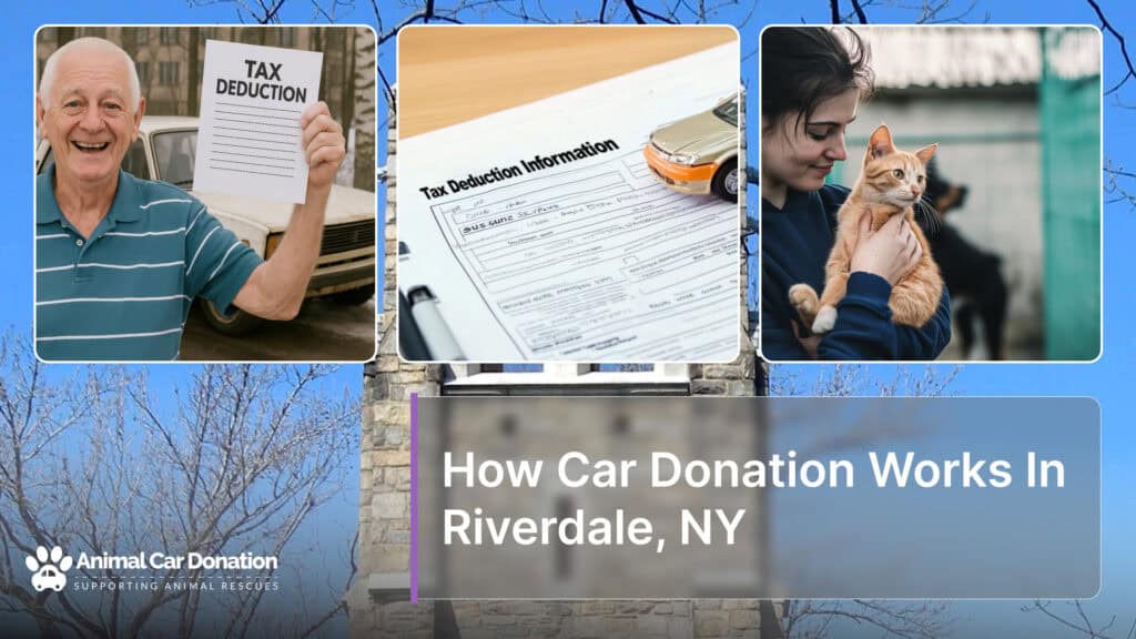 How Car Donation Works In Riverdale, NY