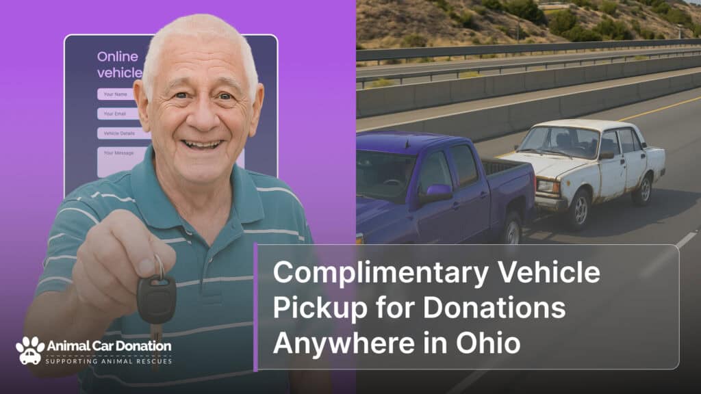 Complimentary Vehicle Pickup for Donations Anywhere in Ohio