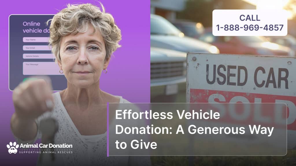 Effortless Vehicle Donation: A Generous Way to Give