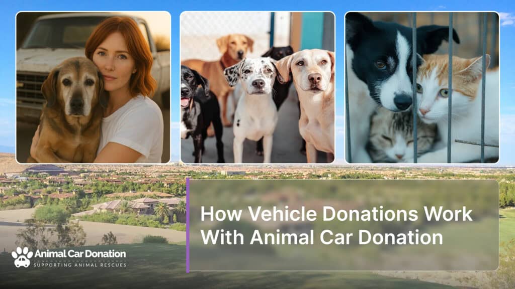 How Vehicle Donations Work With Animal Car Donation