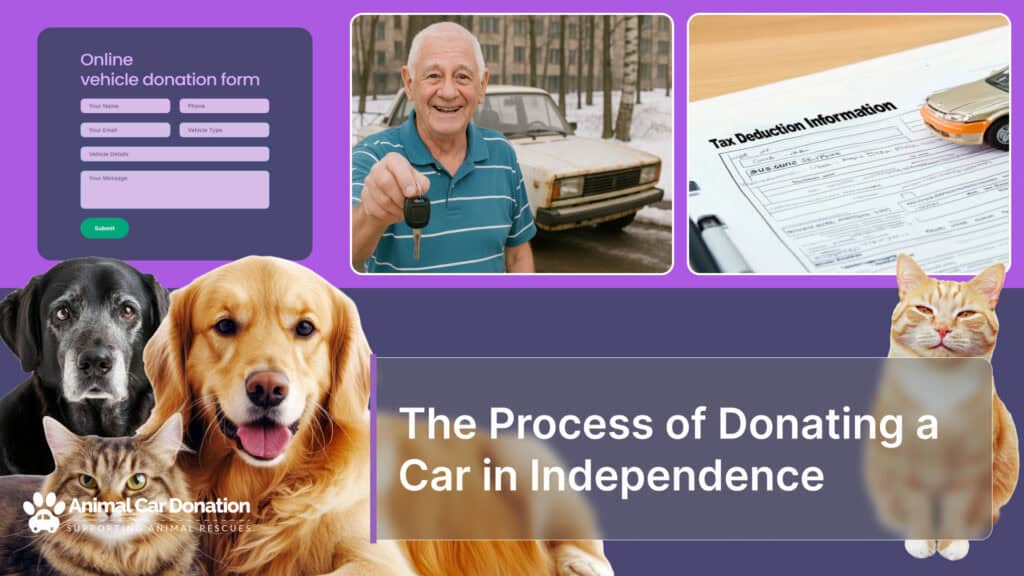 The Process of Donating a Car in Independence