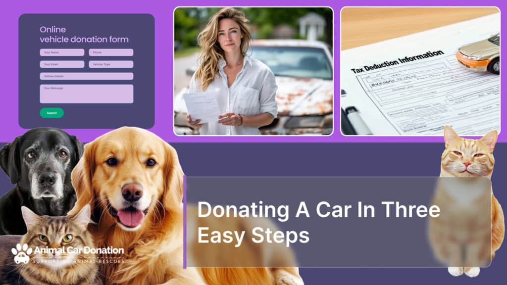 Donating A Car In Three Easy Steps
