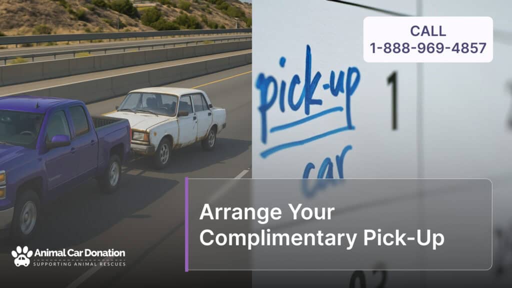 Arrange Your Complimentary Pick-Up