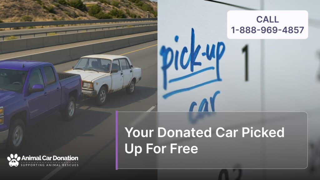 Your Donated Car Picked Up For Free