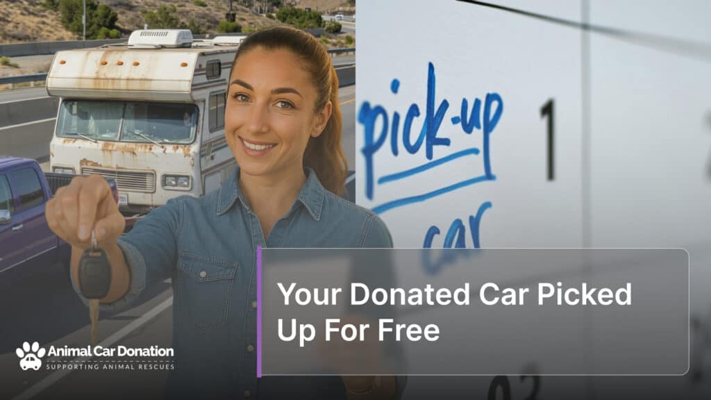 Your Donated Car Picked Up For Free