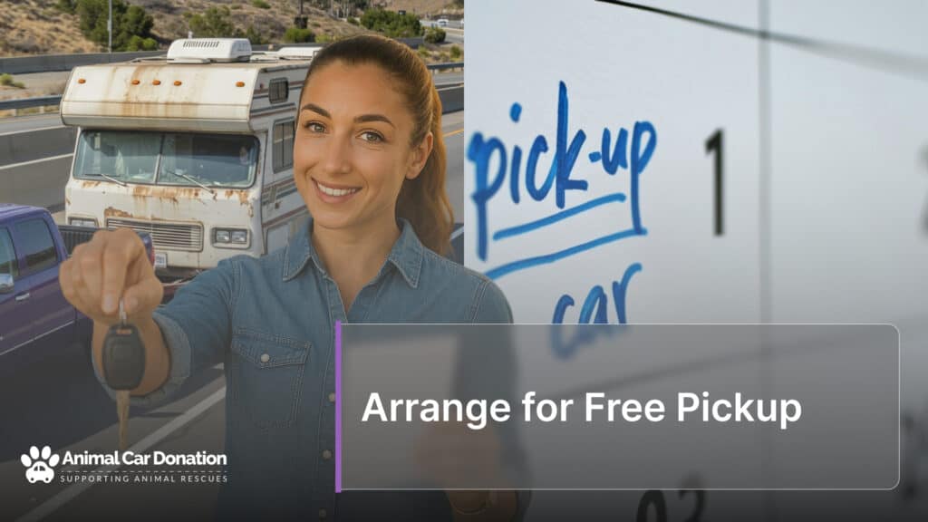 Arrange for Free Pickup