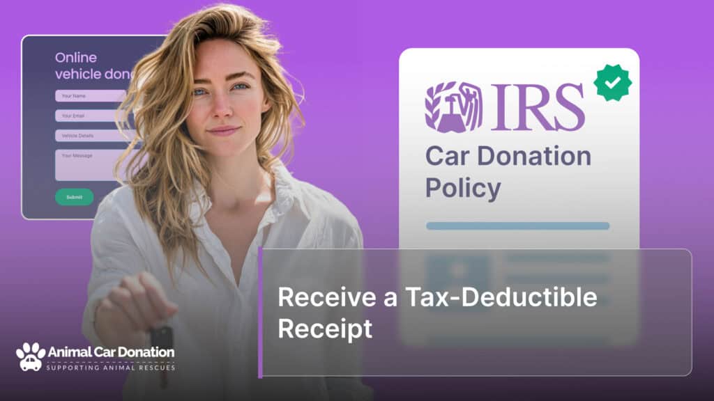 Receive a Tax-Deductible Receipt