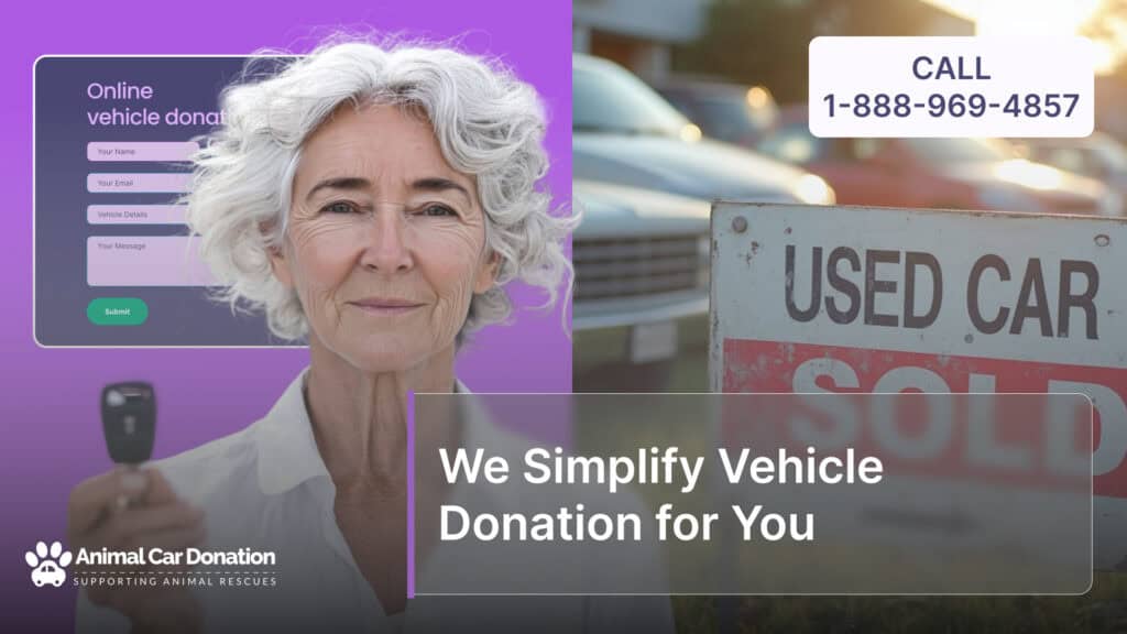 We Simplify Vehicle Donation for You